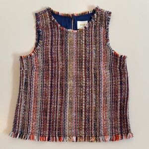Maeve Multicolor Striped Tank Top